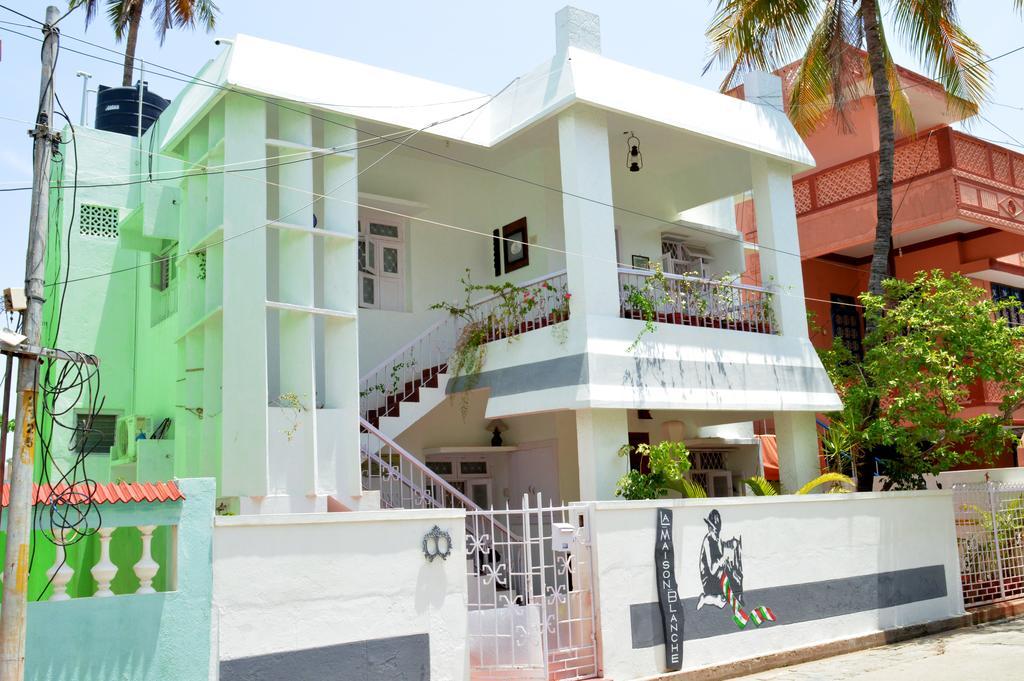 La Maison Blanche Hotell Pondicherry Eksteriør bilde